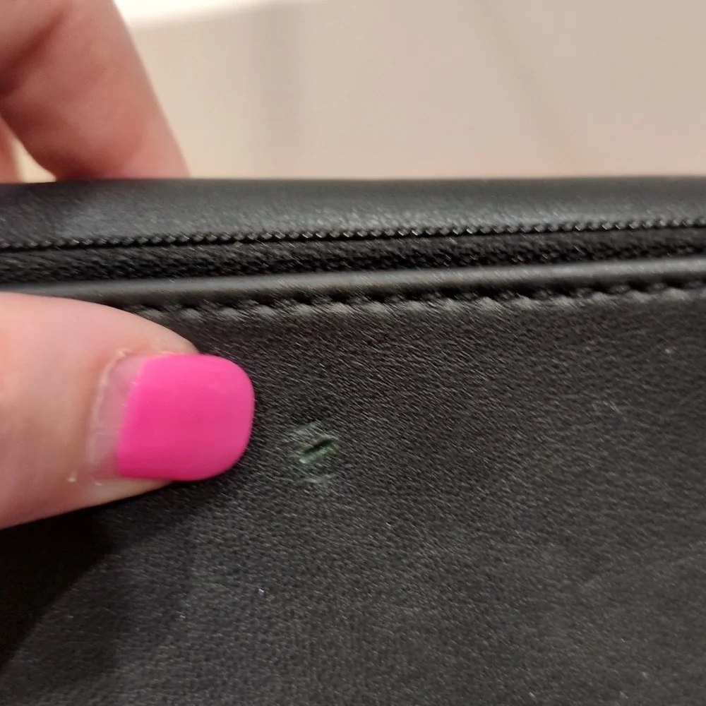 Coach Alexandra Black Leather Envelope wallet - Picture 13 of 15